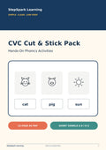 StepSpark CVC Cut and Stick Pack cover